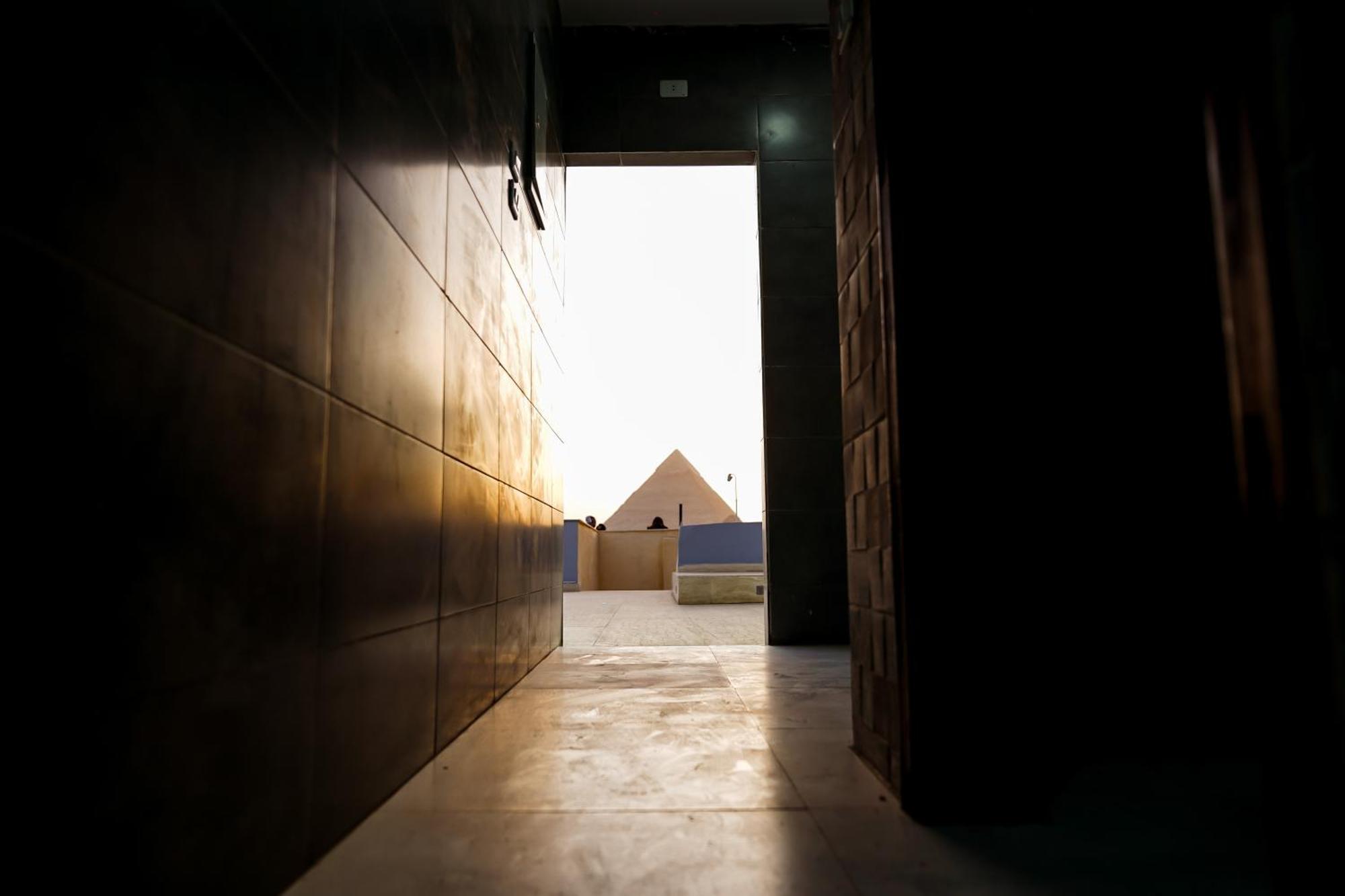 Pyramids Hotel Kafrat al Jabal Exterior foto