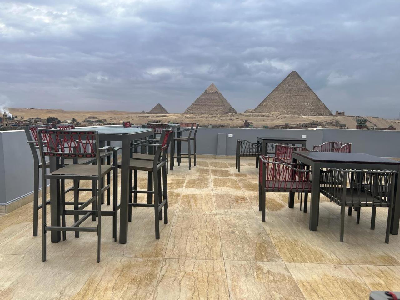 Pyramids Hotel Kafrat al Jabal Exterior foto
