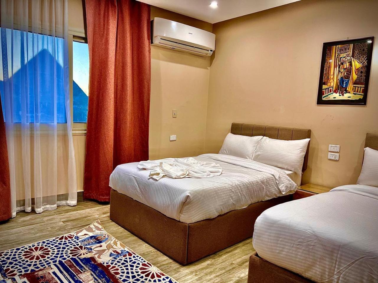 Pyramids Hotel Kafrat al Jabal Exterior foto
