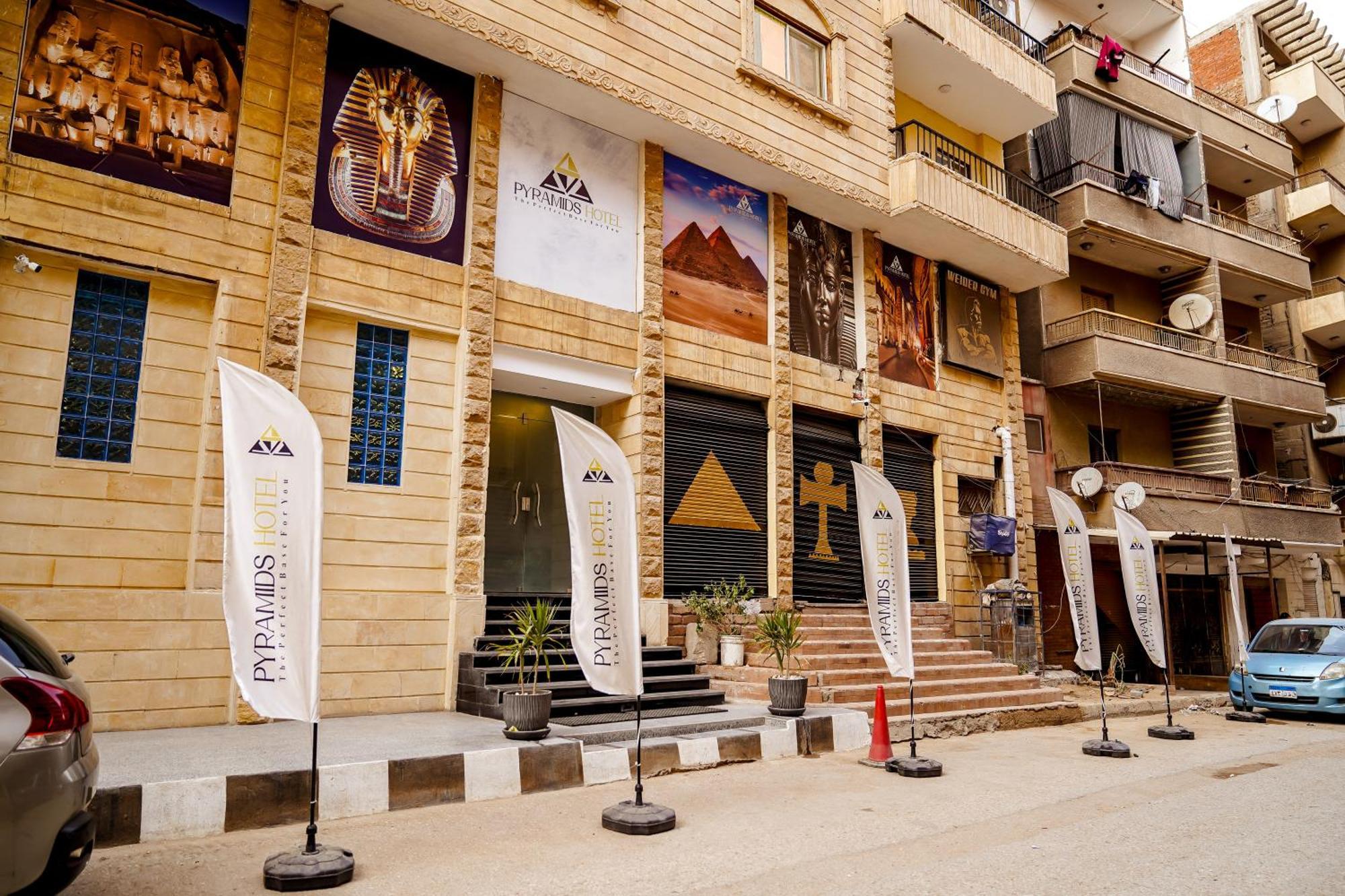 Pyramids Hotel Kafrat al Jabal Exterior foto