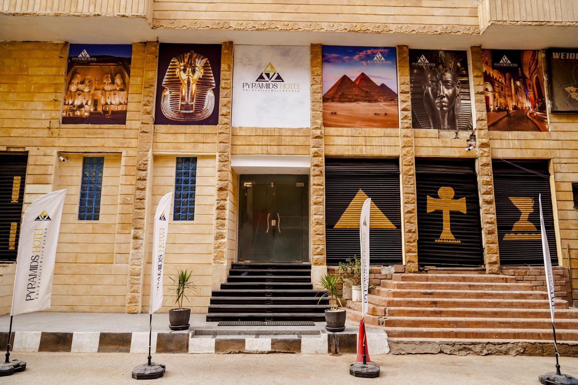 Pyramids Hotel Kafrat al Jabal Exterior foto