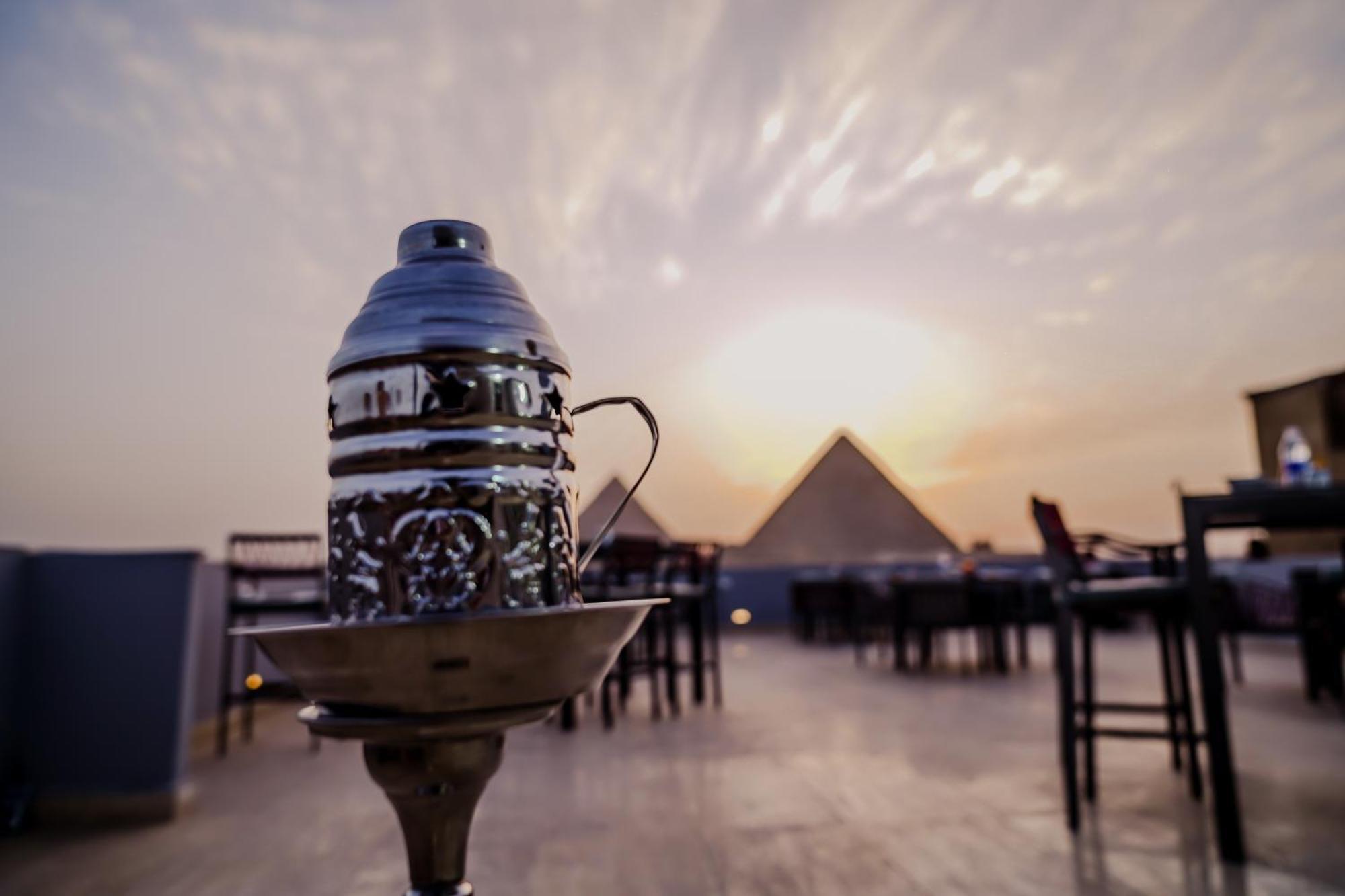 Pyramids Hotel Kafrat al Jabal Exterior foto