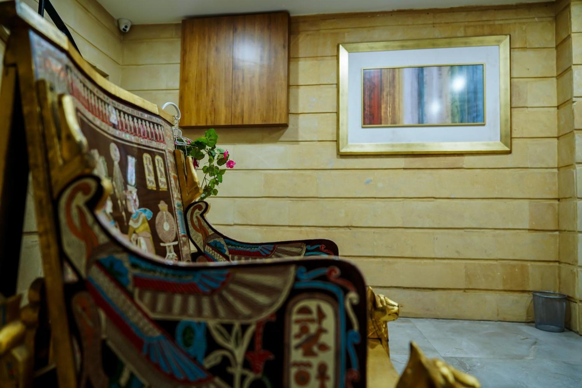 Pyramids Hotel Kafrat al Jabal Exterior foto