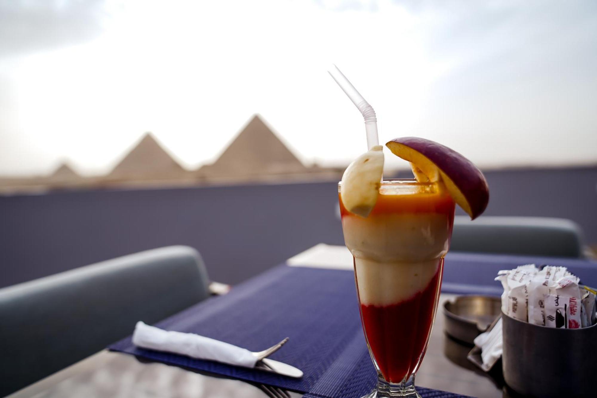 Pyramids Hotel Kafrat al Jabal Exterior foto